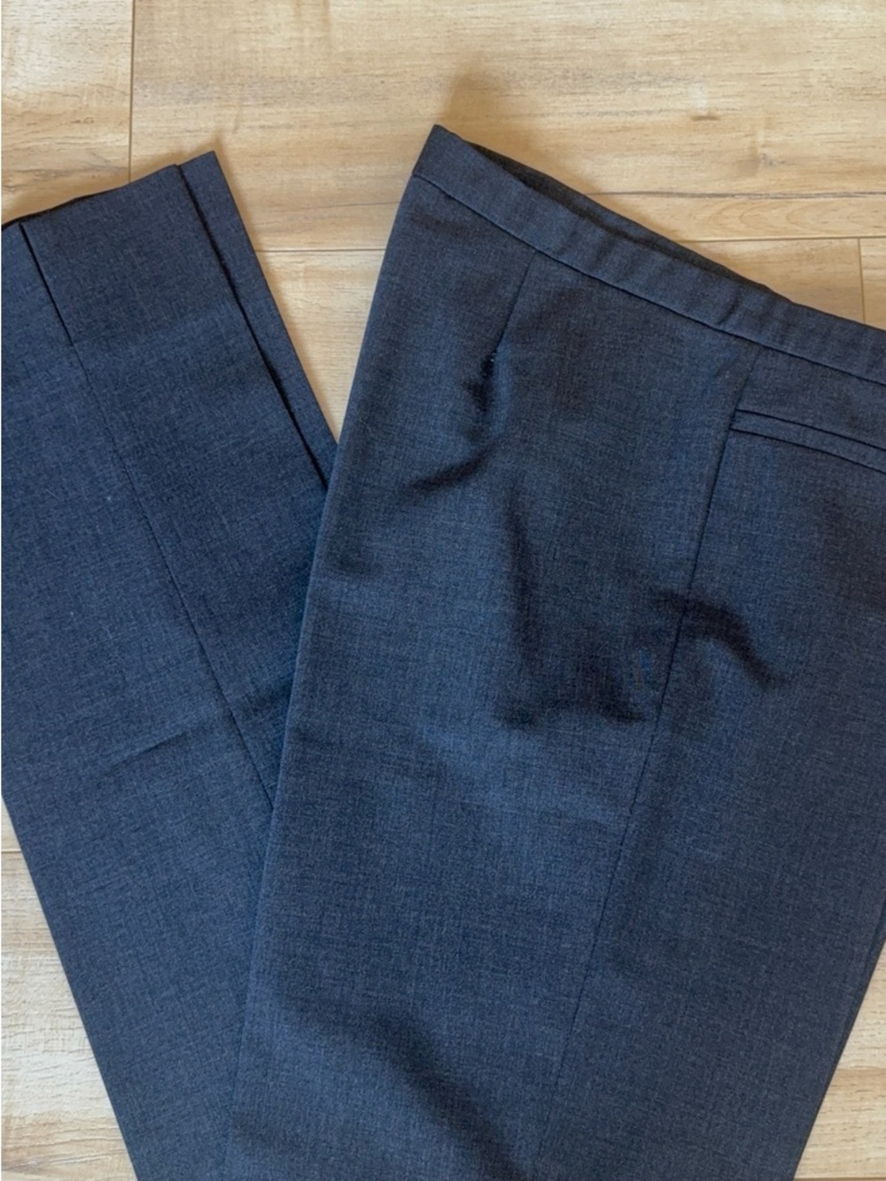 Teenflo Black Straight Dress Pants